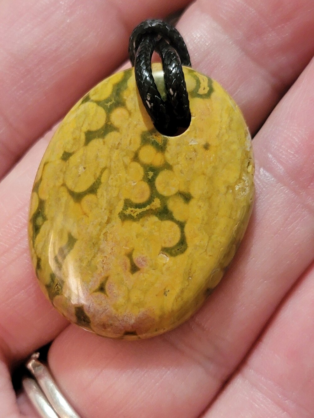 Ocean Jasper Pendant Necklace